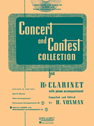 CONCERT AND CONTEST CLARINET Book with Online Audio Access cover